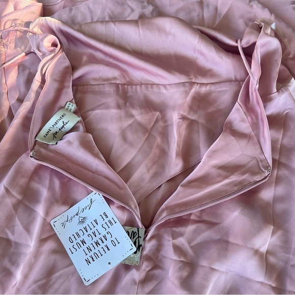 Fame and Partners x Free People Rosabel Maxi Dress Lilac Prom Wedding Sz 12 NWT - Picture 12 of 16